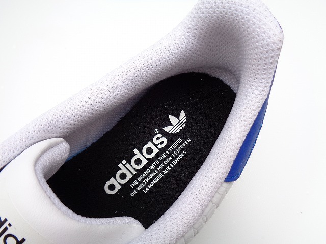 11072■新品 デッド 17年製 adidas originals superstar アディダス オリジナルス スーパースター 白 青 クロコ 型押し 29 cm US11 BZ0197_画像8