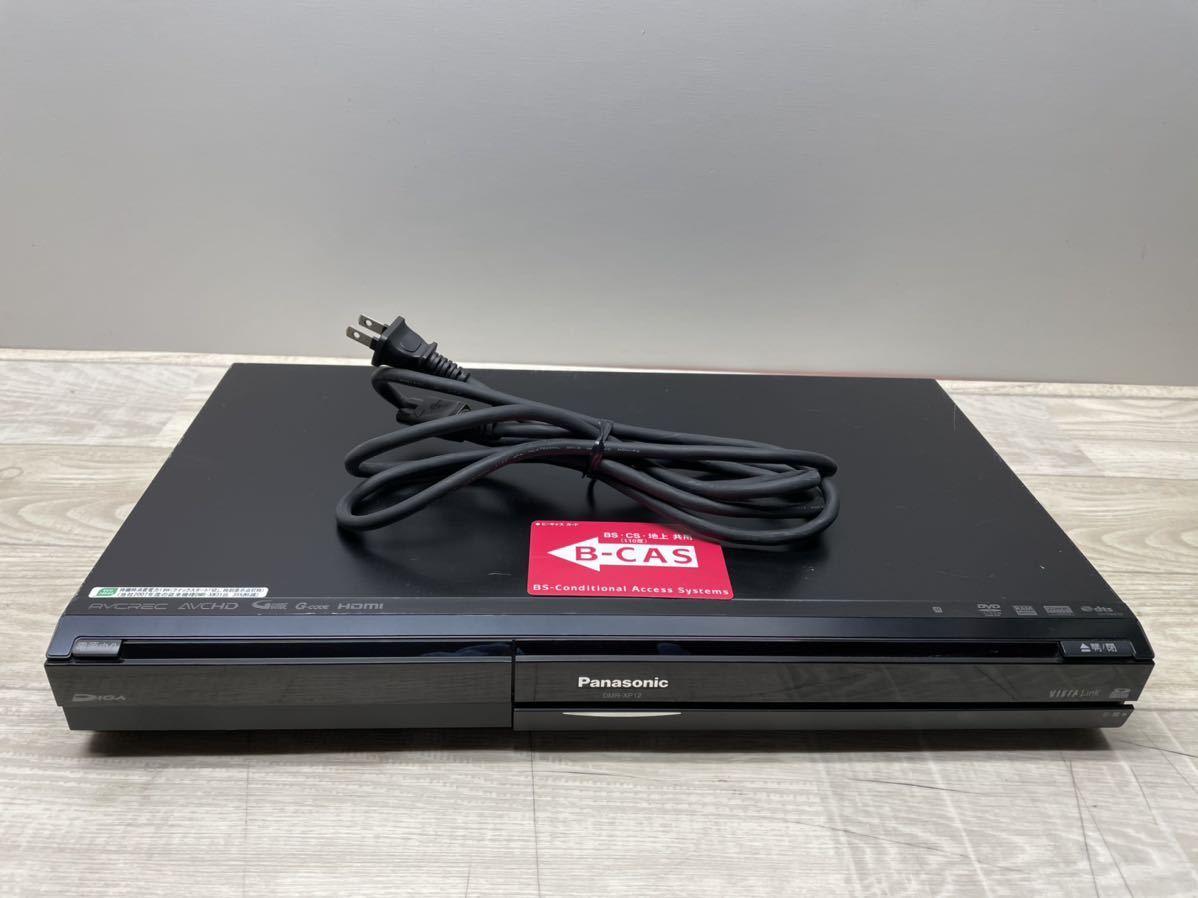 即納大特価】 Panasonic DVDレコーダー DMR-XP12 08年製 中古 現状品 www.