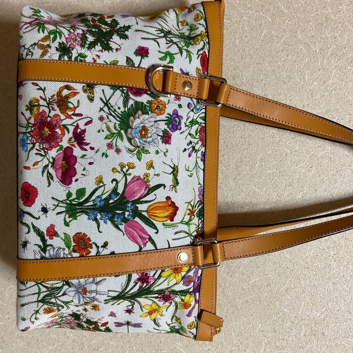 超美品】GUCCI フローラ トートバッグ Yahoo!フリマ(旧)-