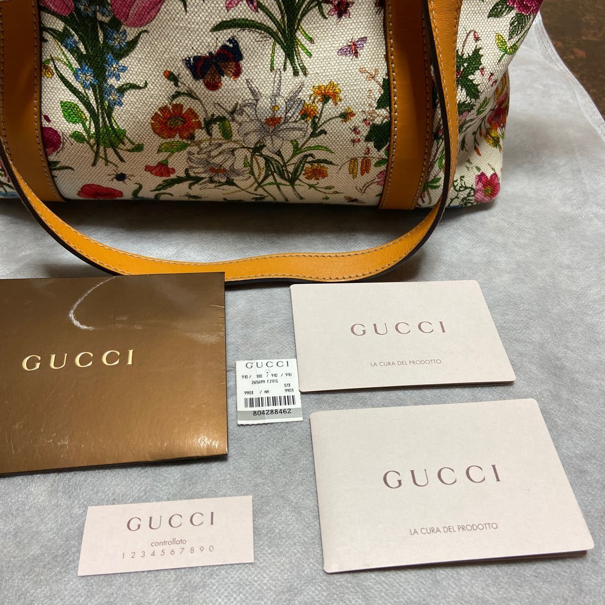 超美品】GUCCI フローラ トートバッグ｜Yahoo!フリマ（旧PayPayフリマ）