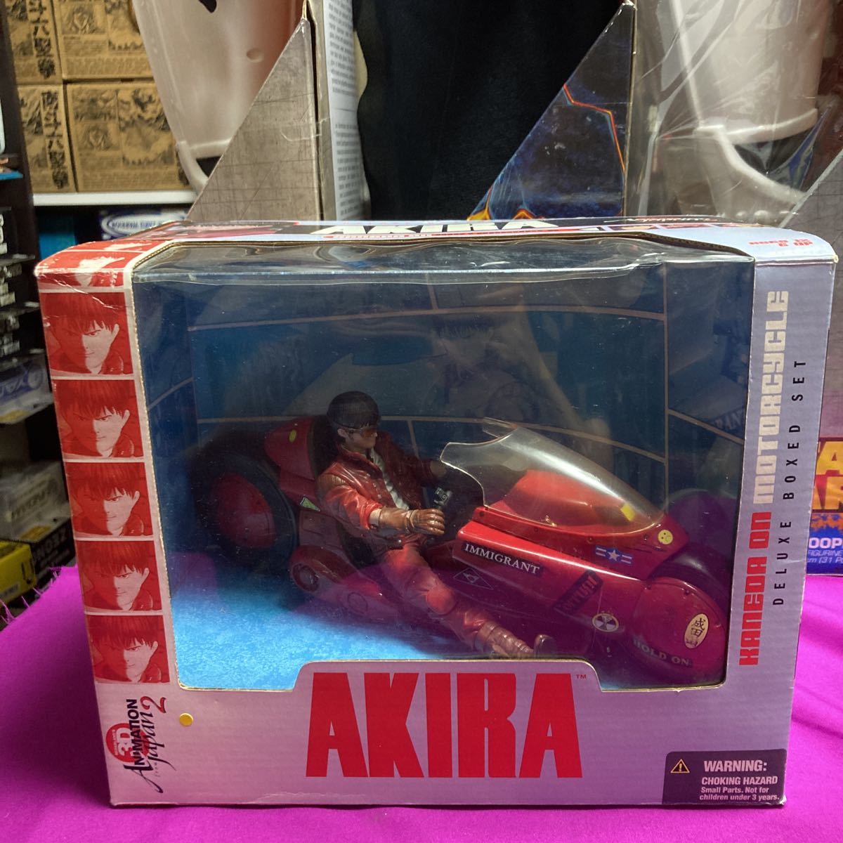 rqoo 金田 バイク アキラ AKIRA マクファーレントイズ 3D ANIMATION from japan 2 DELUXE BOXED SET