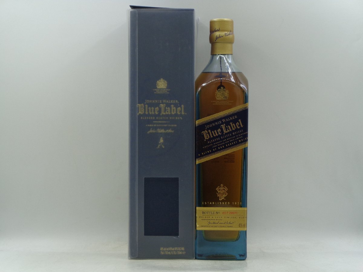 同梱OK商品】JOHNNIE WALKER BLUE LABEL ジョニーウォーカー ブルー
