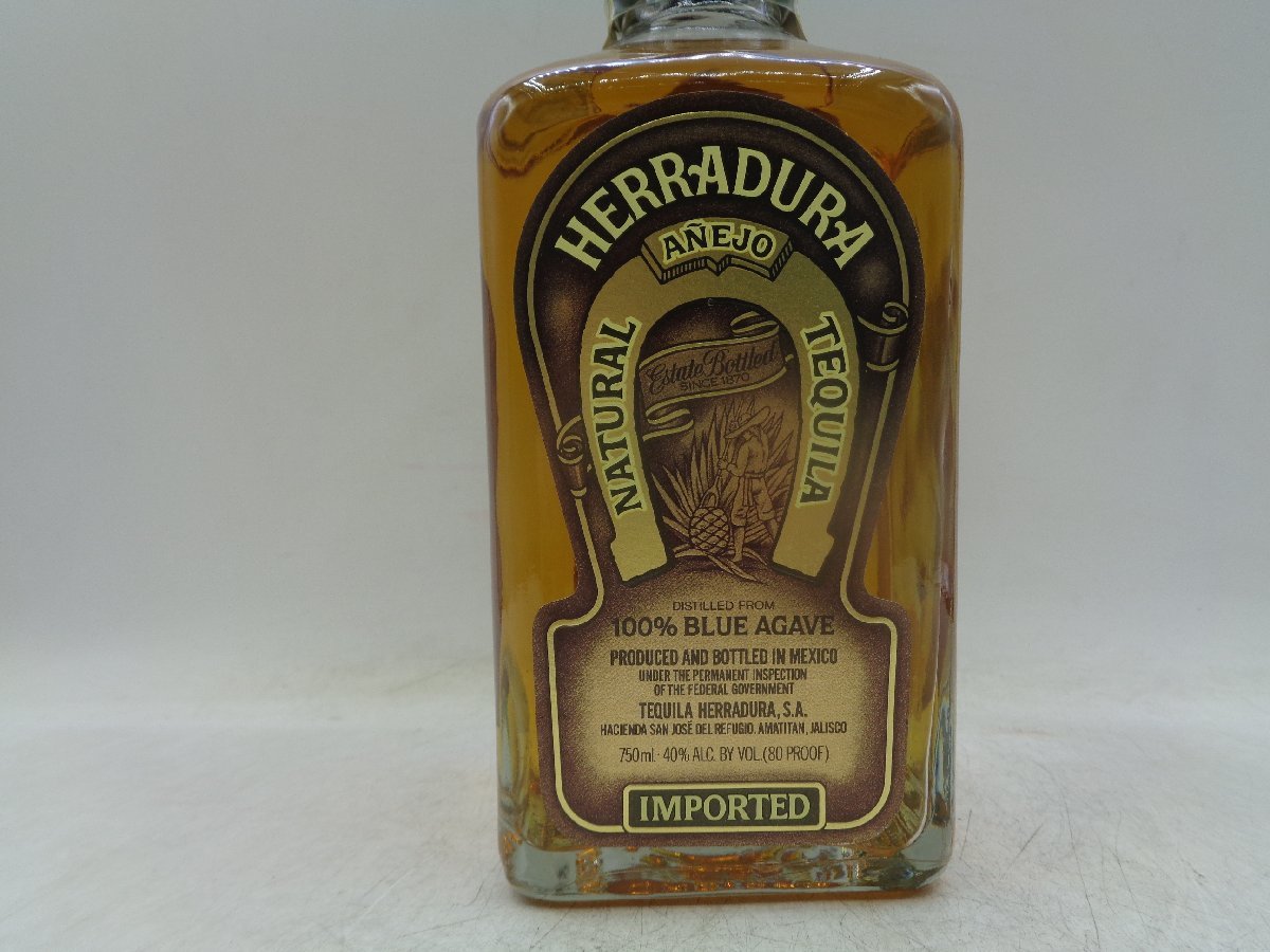 同梱OK商品 HERRADURA TEQUILA エラドゥーラ テキーラ アネホ アガベ 100% 750ml 40% 古酒 X124140(テキーラ)|売買されたオークション情報、yahooの商品情報をアーカイブ公開 - オークファン(aucfan.com) 同梱OK商品 HERRADURA TEQUILA エラドゥーラ テキーラ アネホ アガベ 100% 750ml 40% 古酒 X124140(テキーラ)|売買されたオークション情報、yahooの商品情報をアーカイブ公開 - オークファン(aucfan.com)