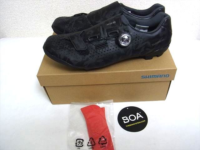 シマノ SHIMANO RX8 SH-RX800 ブラック 42.0 26.5cm サイクリング