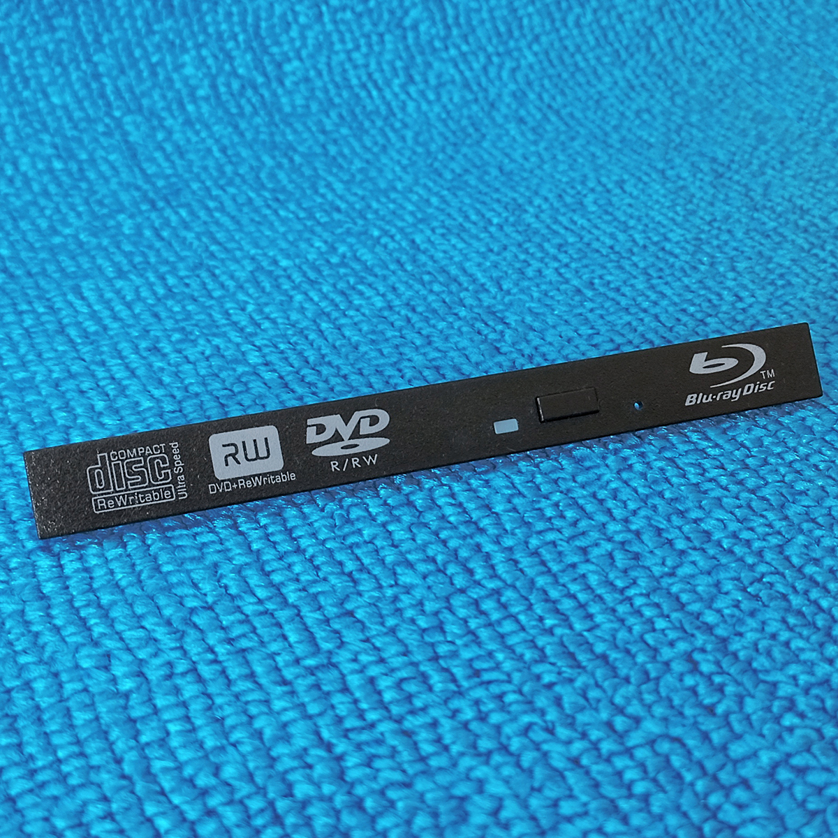 【送料120円】12.7mm スリムドライブ ベゼル DVD ブルーレイ CD BD ノートPC パソコン RW ROM 自作 部品 予備 交換 保管 補完 フタ 蓋 板_画像1