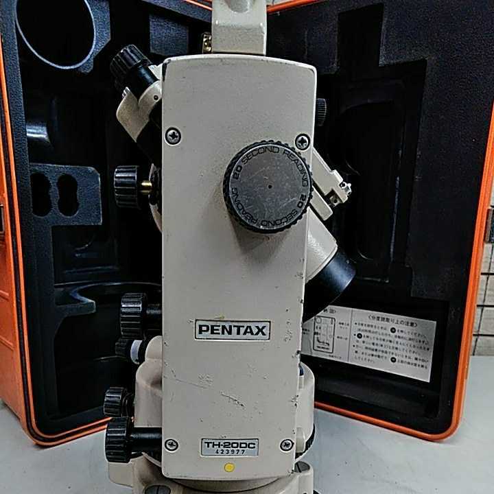 G681 TH-20DC セオドライト PENTAX 測量機 ジャンク品_画像4