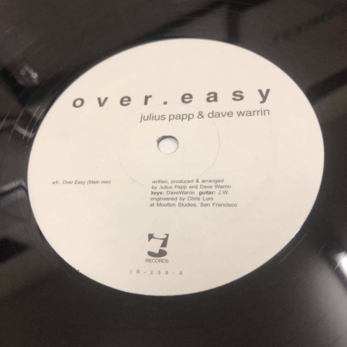 Julius Papp & Dave Warrin - Over Easy　(used)_画像1