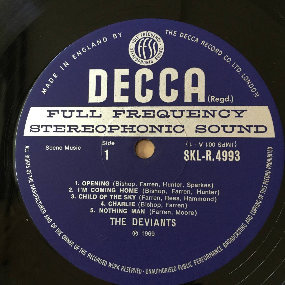 必殺の英原盤 The Deviants/ Ptooff! UK DECCA unboxed SKL-R 4993 1969年_画像6