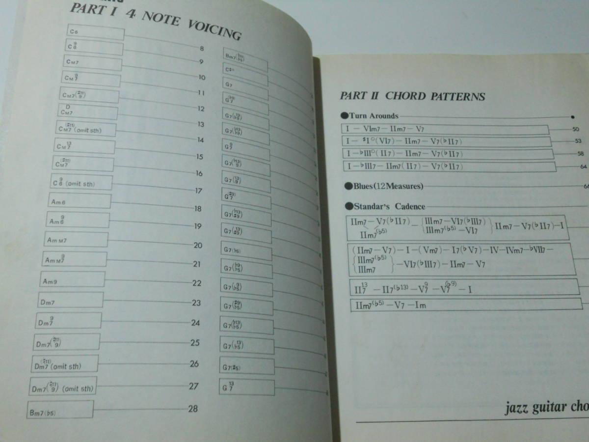 ★ジャズギターコードワーク1 教則本 渡辺香津美・監修★楽譜 理論書 送料198円~(追跡可能)_画像2