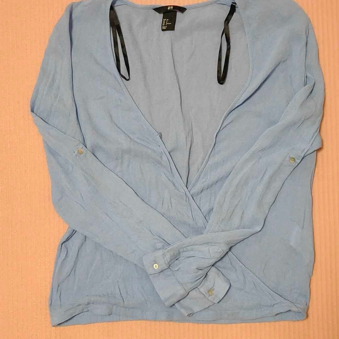 中古品　古着 　H&M　長袖　半袖　シャツ　ブラウス　Mサイズ