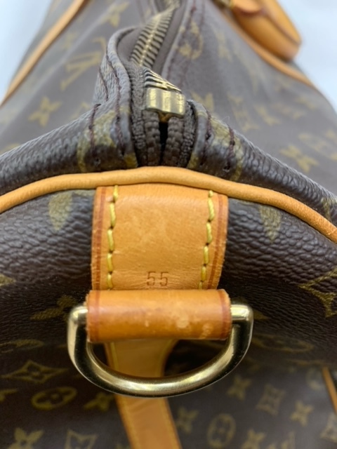 訳あり】LOUIS VUITTON ルイヴィトン キーポル55 バンドリエール