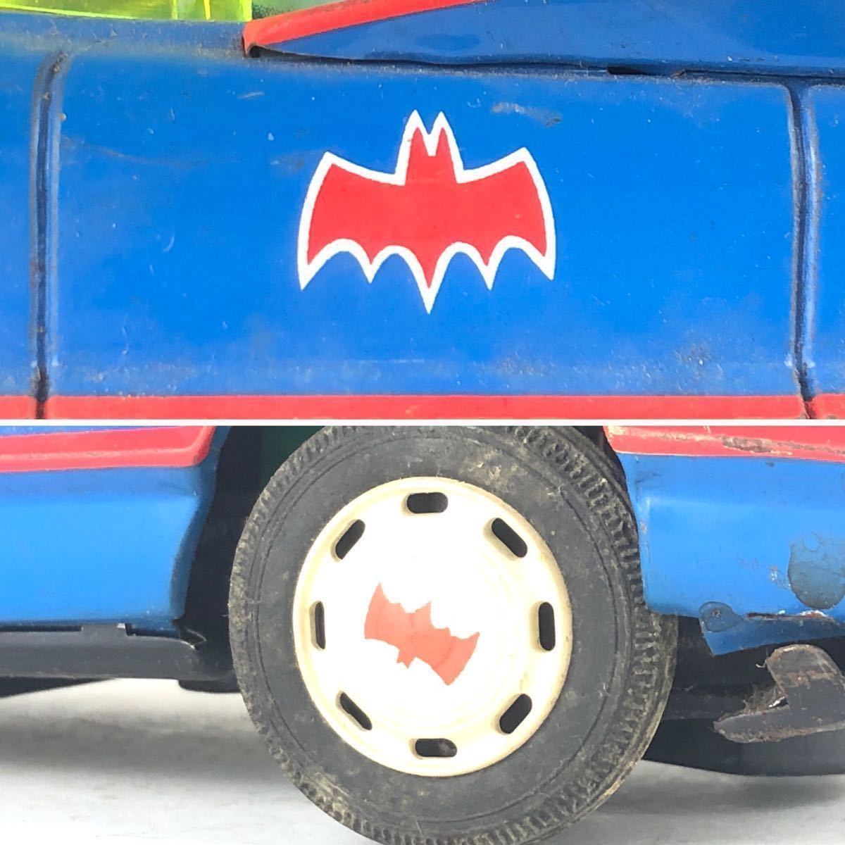 樂】 当時物 バットマン バットモービル BATMOBILE ブリキ 玩具 電動