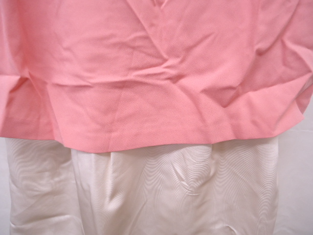 [KCM]wdn-26# бирка нет не использовался # материнство одежда кормление одежда короткий рукав переключатель One-piece тонкий salmon розовый × бежевый женский 