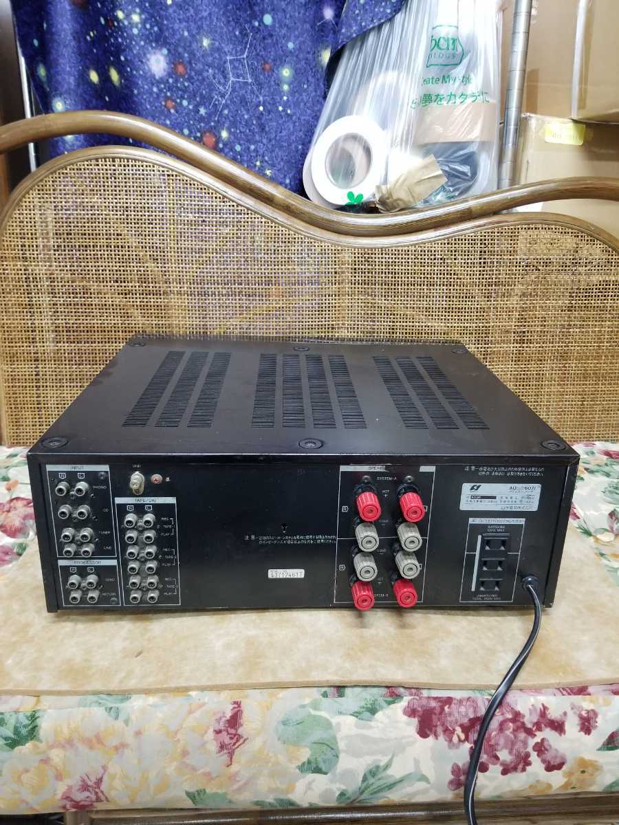 格安!フルレストア整備済!完全動作品!山水高級プリメインアンプAU