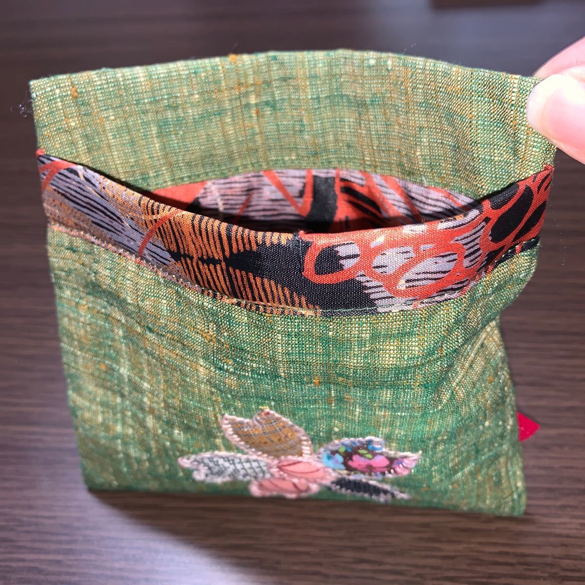 小物入れ　ハンドメイド　ポーチ