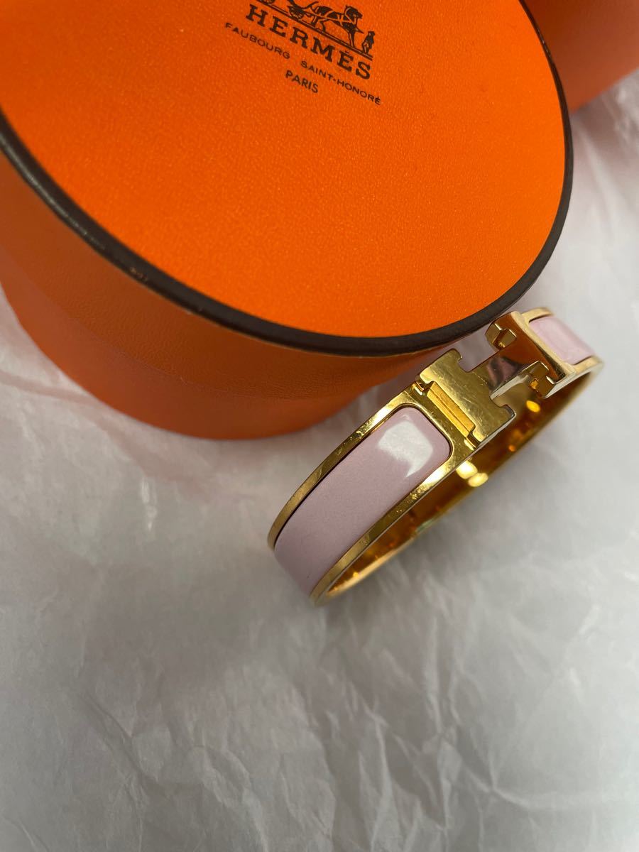 極美品 HERMES エルメス クリッククラック バングル ブレスレット