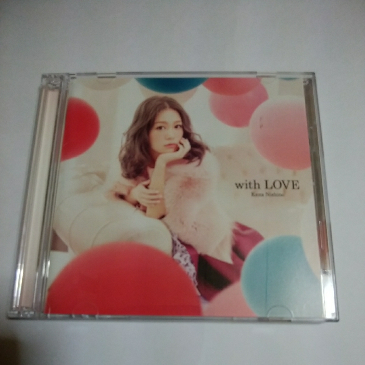 西野カナ　with LOVE 初回限定盤　CD＋DVD 即決価格　アルバム　CD 14曲収録　好き　Darling さよなら_画像1