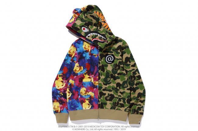 A BATHING APE X BE@RBRICK BAPE × M / mika ninagawa アベイシングエイプ　SIZE S パーカー_画像10