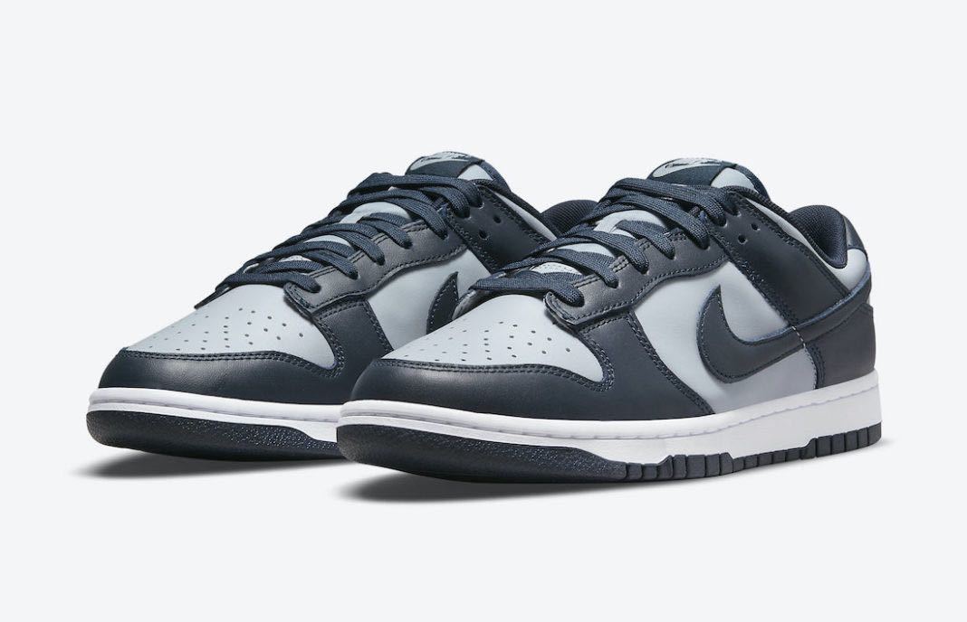 26cm US8 NIKE DUNK LOW CHAMPIONSHIP GREY GEORGETOWN ダンク ロー グレー 紺 ジョージタウン purple vintage navy terminator DD1391-003