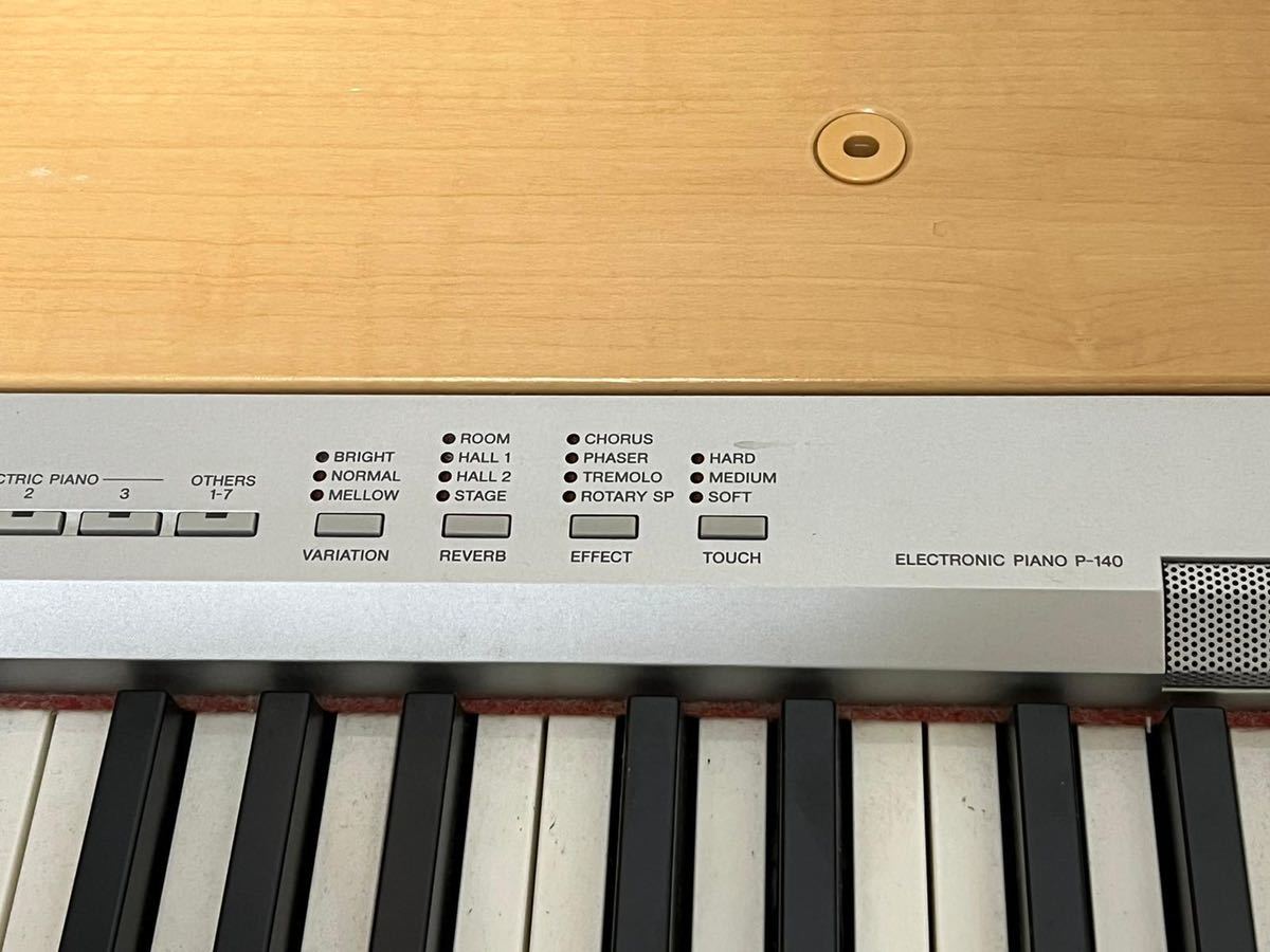 YAMAHA ヤマハ電子ピアノ P-140S 2005年製 動作確認済み 電源コード