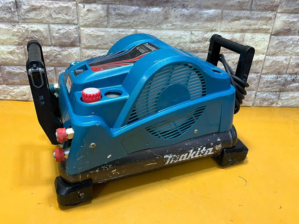 makita マキタ エアーコンプレッサー エアコンプレッサー AC400X 動作
