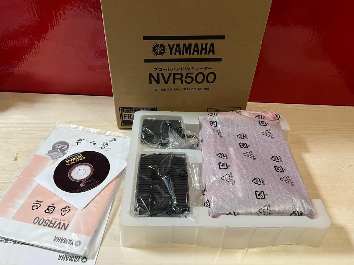 YAMAHA ブロードバンド VolPルーター NVR500 未使用品 現状品！！ www
