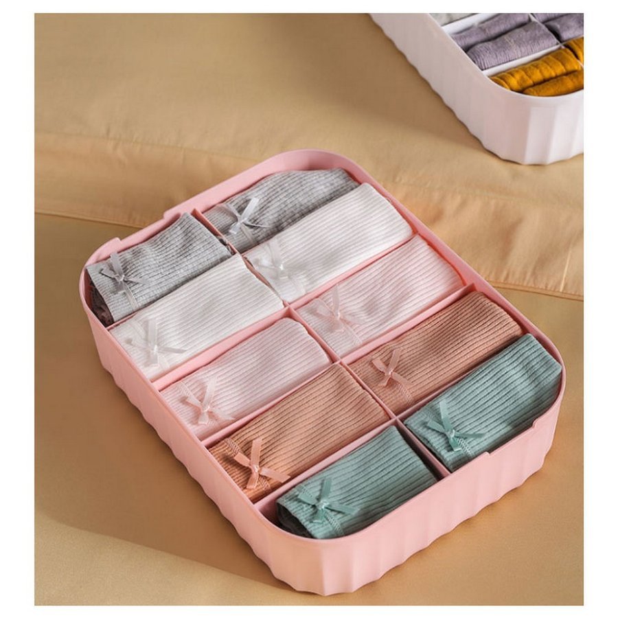  clothes storage box underwear storage case bulkhead . box bra shorts socks box 3 step necktie storage case inner box adjustment 