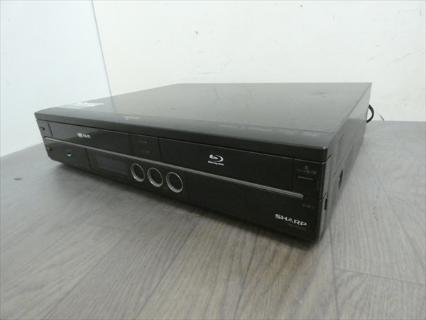 10年☆シャープ/SHARP☆HDD/BDレコーダー/VHS☆BD-HDV22☆ビデオ