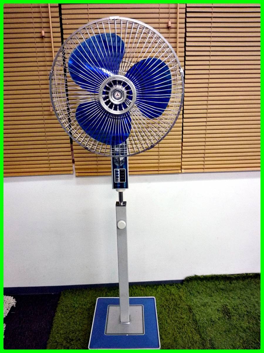 昭和レトロ 三菱 大型扇風機 S-40MK形 3枚羽根 40cmタイプ 昭和レトロ 三菱 大型扇風機 S-40MK形 3枚羽根 40cmタイプ Yahoo