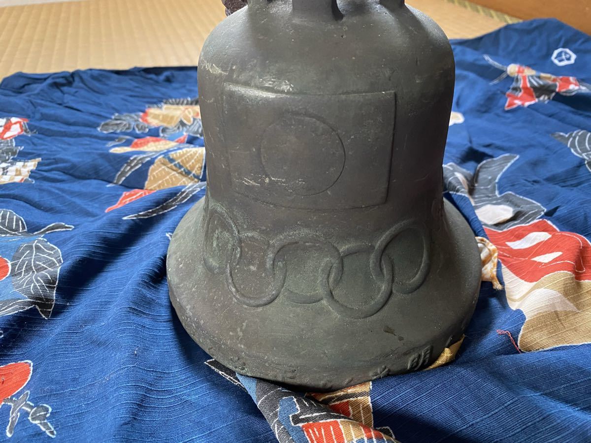 販売済み 希少 二時大戦で中止になった東京オリンピックの鐘 販売済み 希少 二時大戦で中止になった東京オリンピックの鐘
