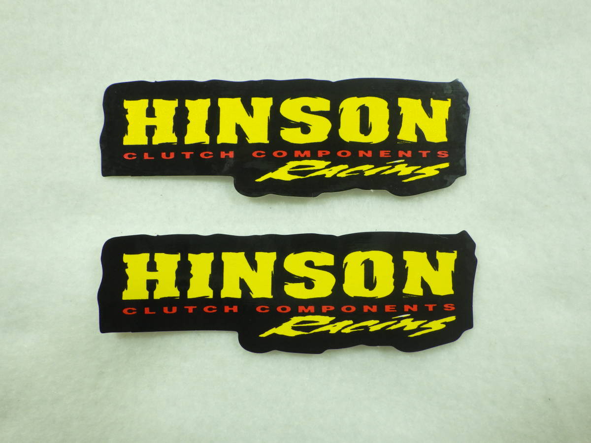 HINSON Racing ステッカー motorcycle モーターサイクル 通販