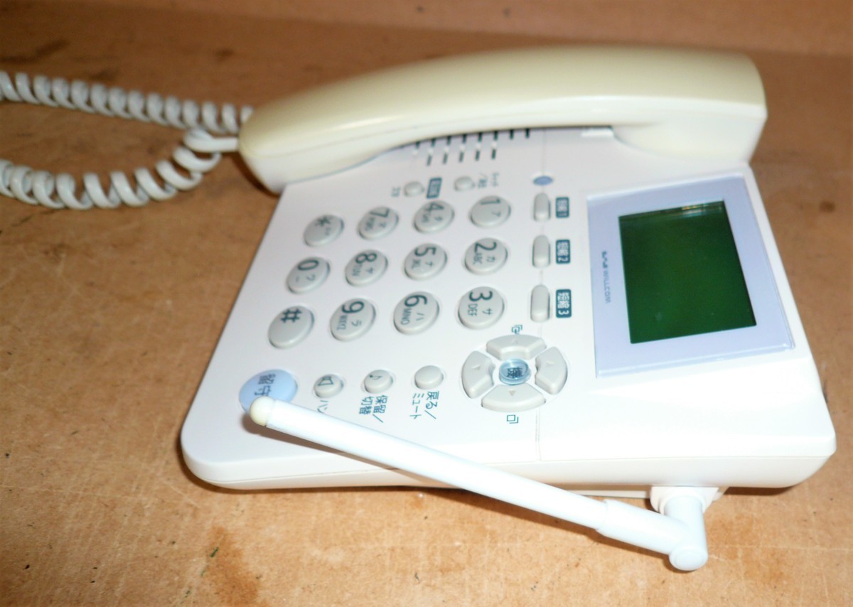 ☆③ ワイモバイル Y!MOBILE エイビット ABIT WX05A イエデンワ2 固定電話型PHS◆固定回線にも接続できる、据え置き型ケータイ2,991円_画像5