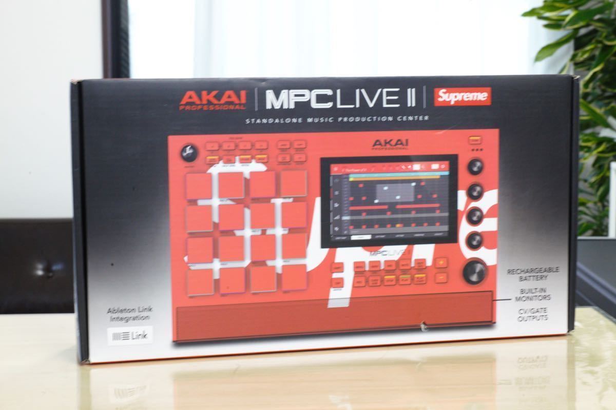 AKAI MPC Live II Supreme アカイ シュプリーム 音楽制作ツール 箱付 ほぼ新品