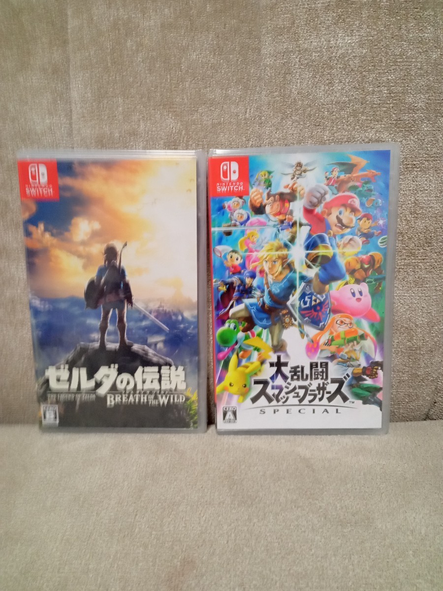 新品未開封 大乱闘スマッシュブラザーズ ゼルダの伝説 ブレスオブザ