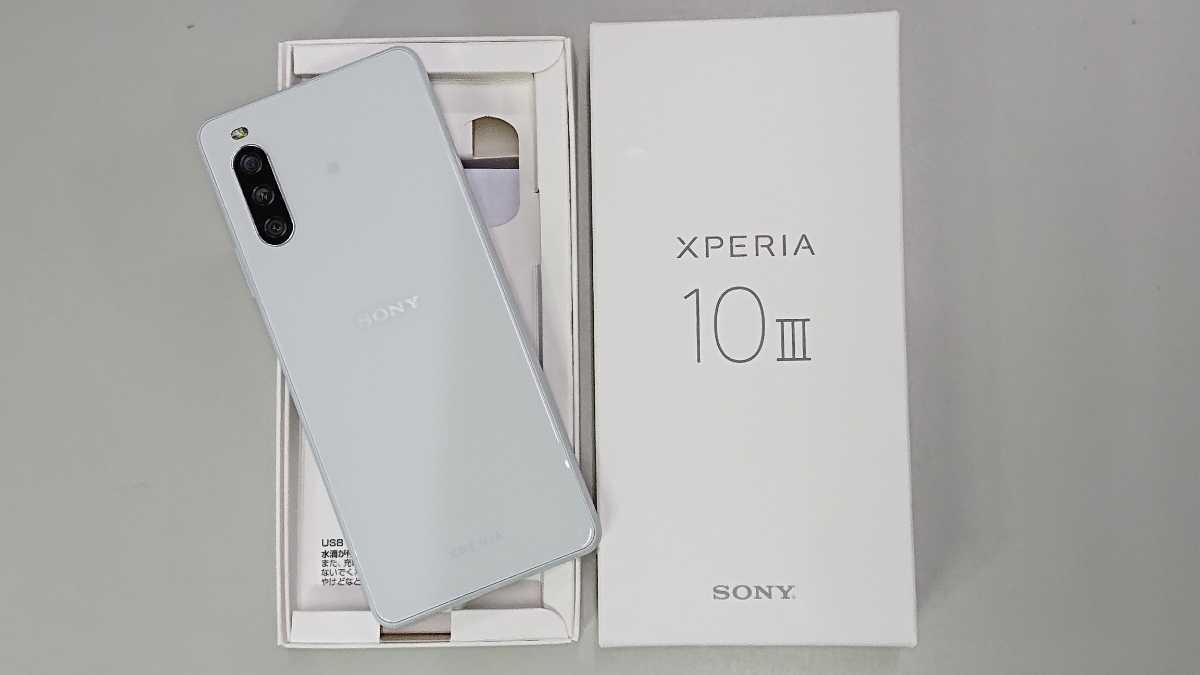 ヤフオク! - 新品同様 Sony Xperia 10 III A102SO ホワイト Y