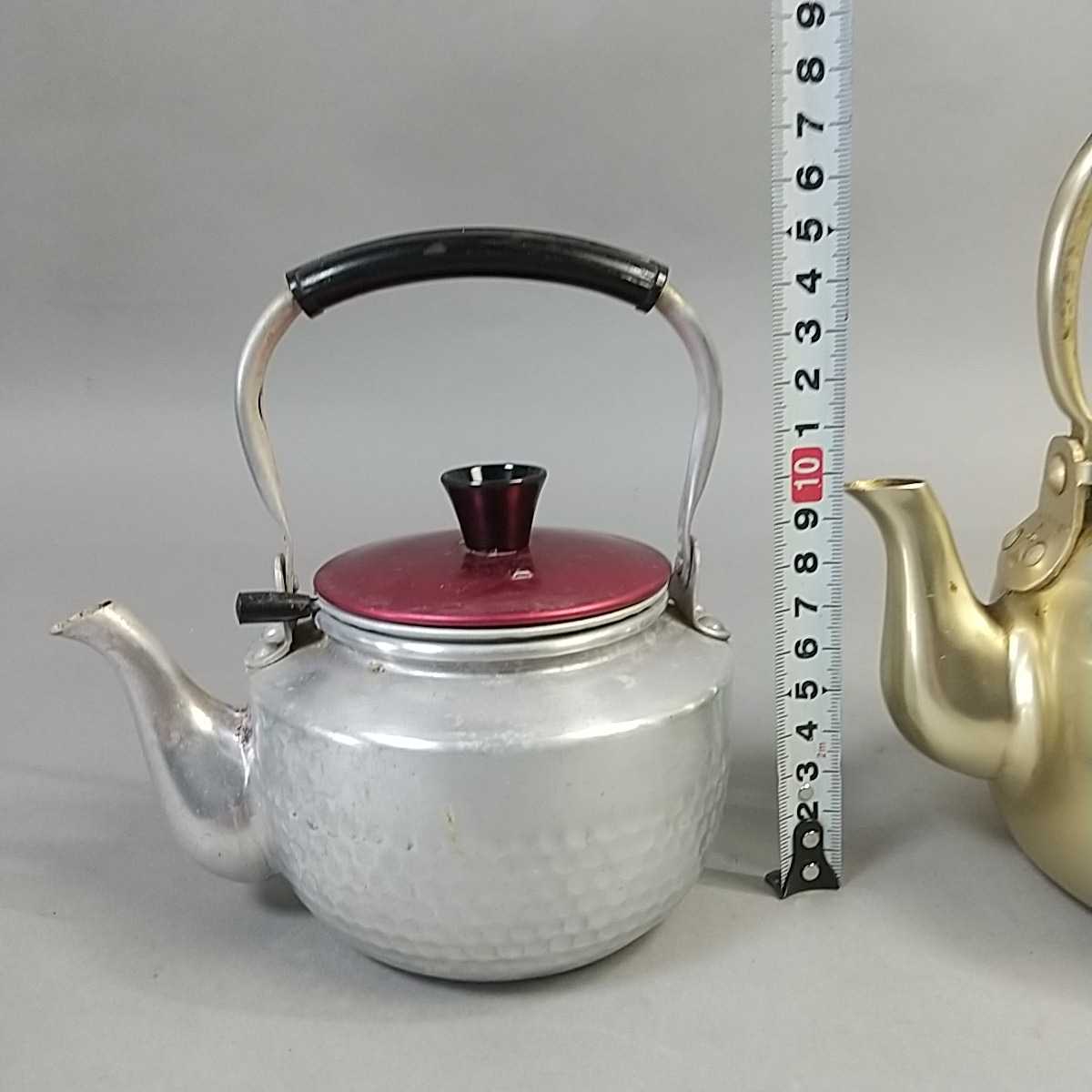 完売】 アカオアルミ 湯沸 3l アルミニウム しゅう酸アルマイト ツル