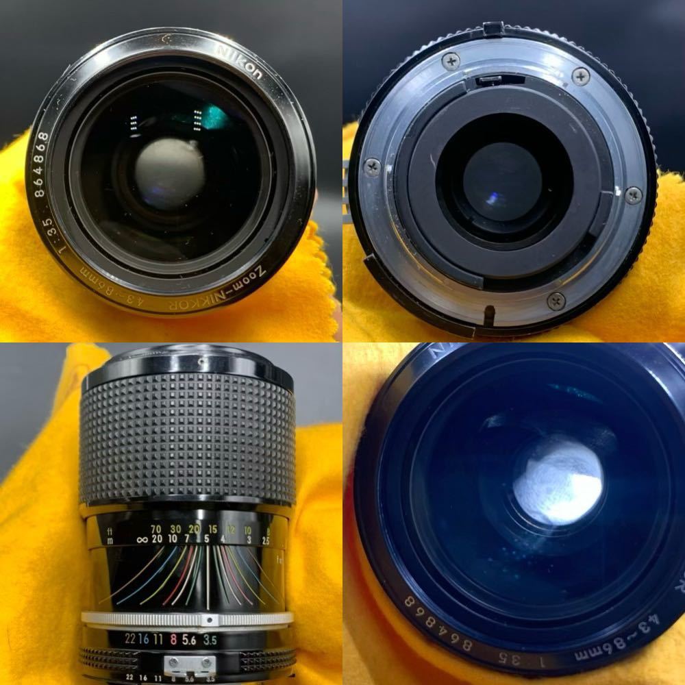 1円スタート【S】Nikon F4S 一眼レフカメラ　43〜86mm 1:3.5 AF28-85mm 1:3.5-4.5 セット_画像9