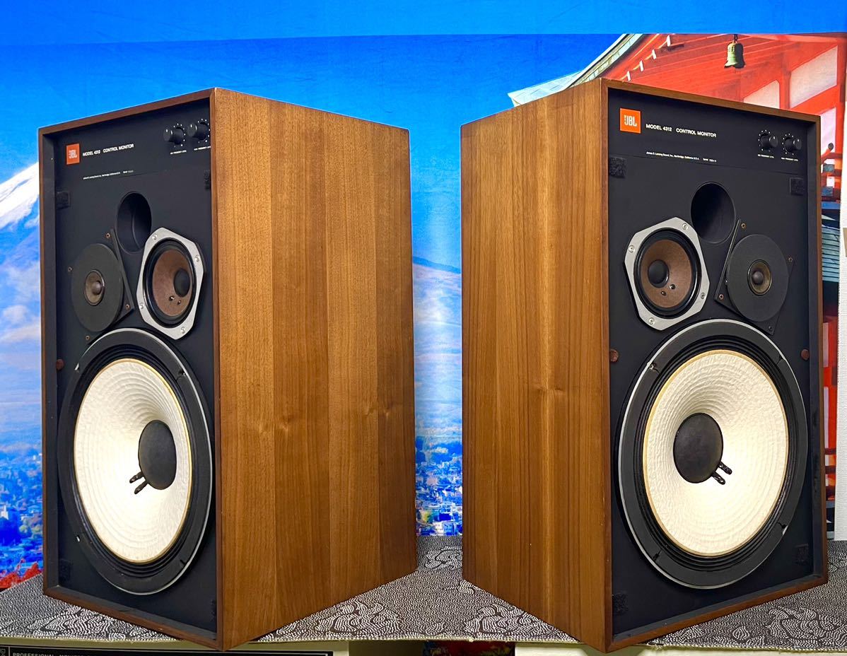 JBL 4312 CONTROL MONITOR スピーカーペア。動作良好(美品) JBL 4312 CONTROL MONITOR スピーカーペア。動作良好(美品)