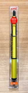 【新品】三菱鉛筆 uni JETSTREAM EDGE 油性ボールペン 0.28mm アグレッシブカラー イエロー *インク:黒 SXN-1003-28 Y_画像2