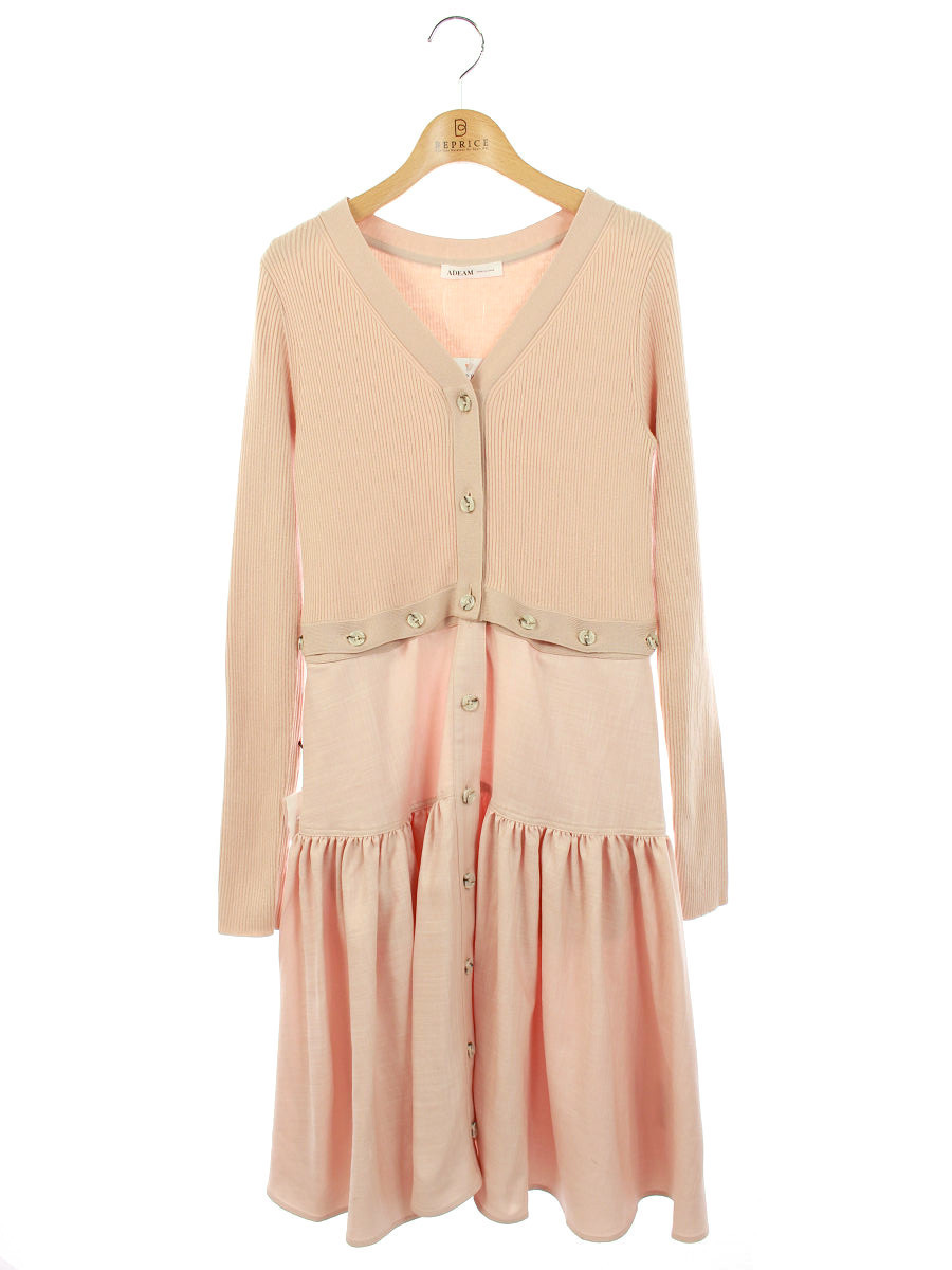 アディアム ワンピース Convertible Knit Dress 長袖 0 rematech.hu