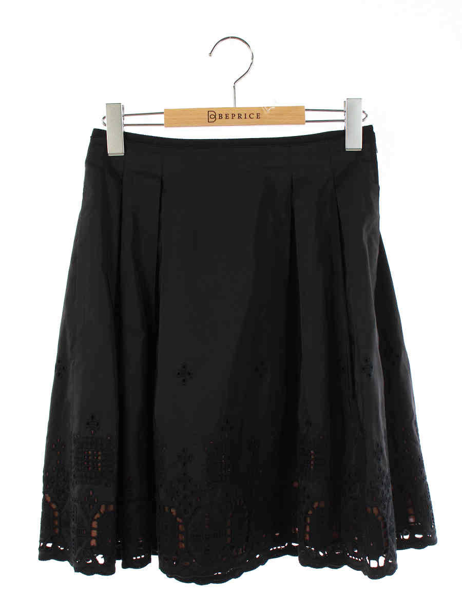 フォクシーブティック スカート Skirt バロックカットワーク 刺繍 40_画像1