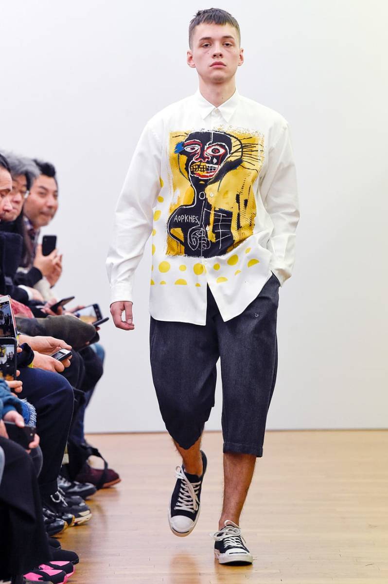 COMME des GARCONS SHIRT × JEAN-MICHEL BASQUIAT 18AW 『Cabeza