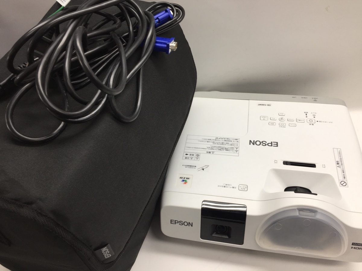 エプソン EB-536WT ビジネスプロジェクター 3400ルーメン HDMI D