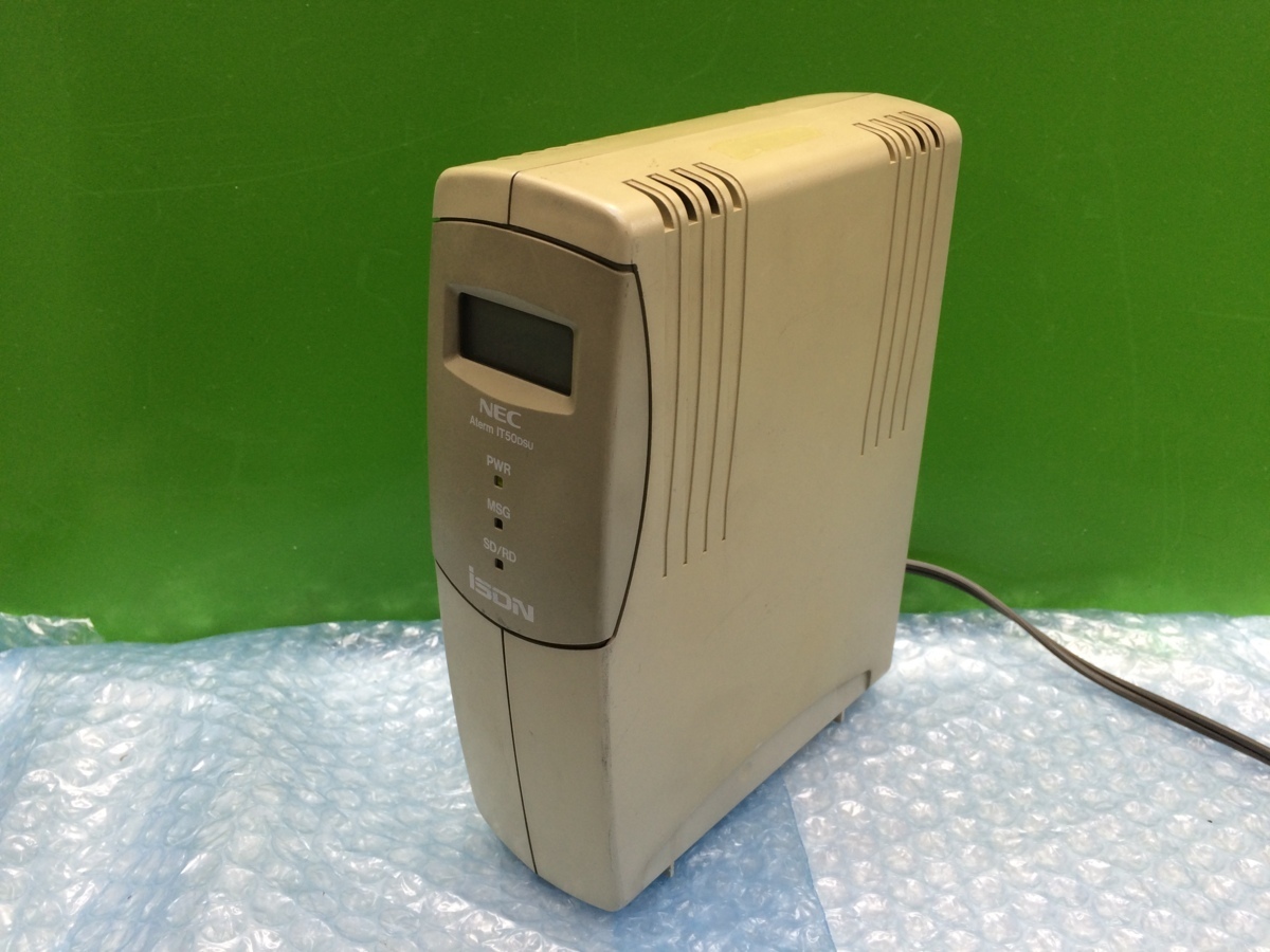 注文後の変更キャンセル返品 NEC AtermIT50 DSU PC-IT50D1A ISDN