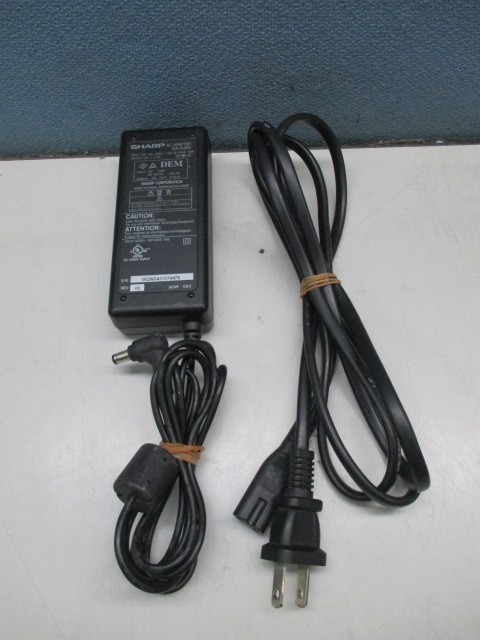 SHARP sharp original AC adaptor EA-RJ2V 19V 3.16A