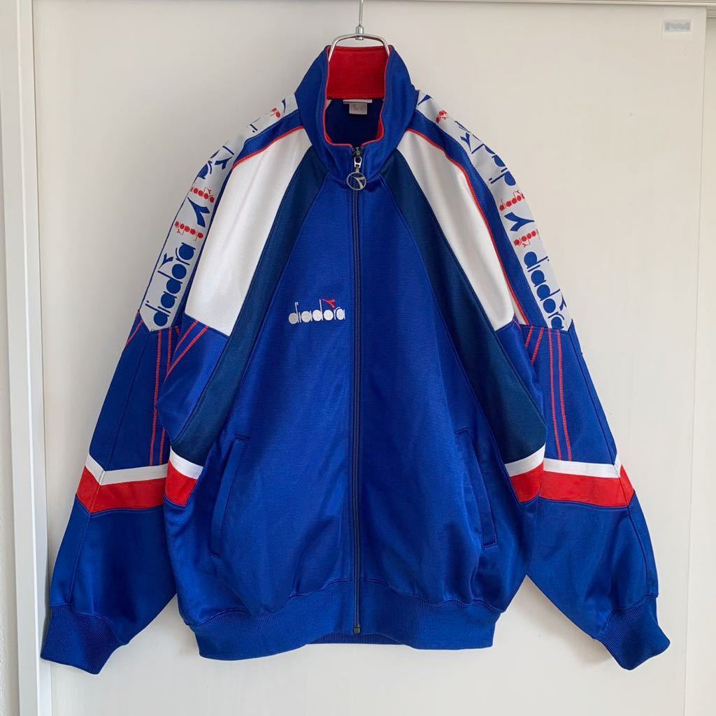 希少】90s DIADORA ディアドラ ジャージ トラックジャケット パンツ