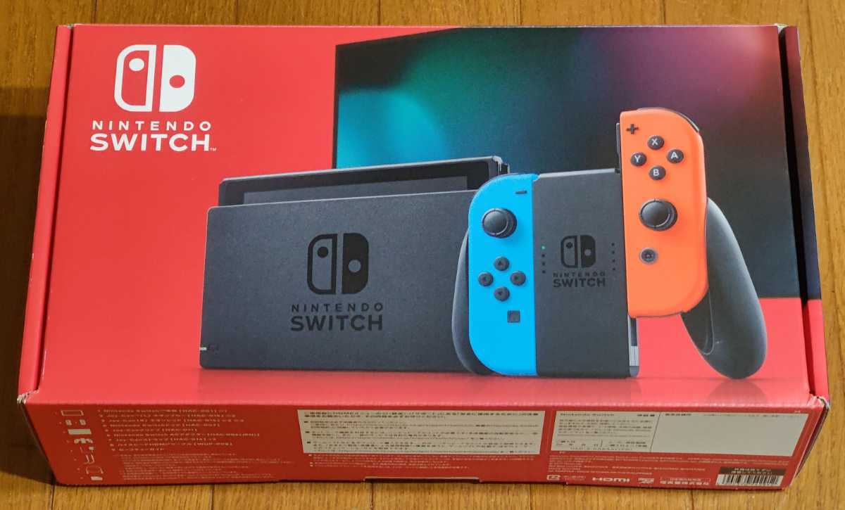 新品☆New ニンテンドー スイッチ Nintendo Switch 本体 ネオンブルー 