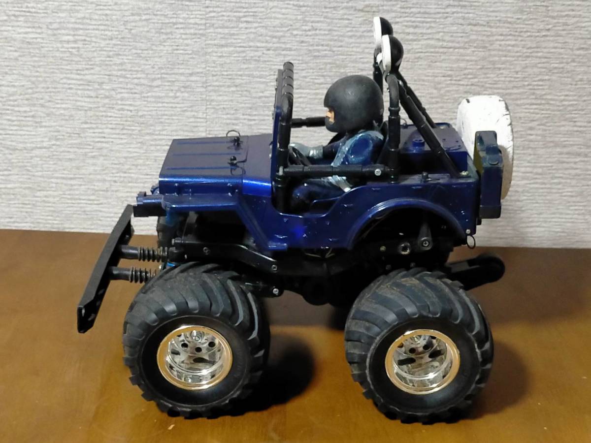 * secondhand goods Tamiya wild ui Lee 2 electric RC radio-controller WR-02 big tire off-road 