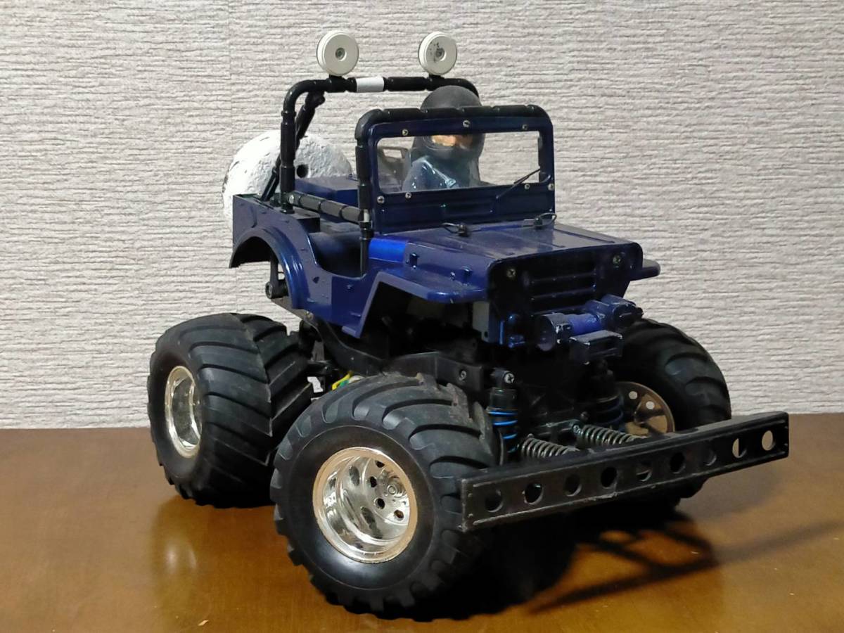 * secondhand goods Tamiya wild ui Lee 2 electric RC radio-controller WR-02 big tire off-road 