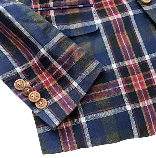 ETRO/エトロ】テーラードジャケット 46(M) リネン 麻 コットン